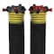 Dura-Lift 0.207 in Wirex2 in Dx23 in L Torsion Springs Yellow Left & Right Wound Pair Sectional Garage Doors DLTY223B - alternate 1